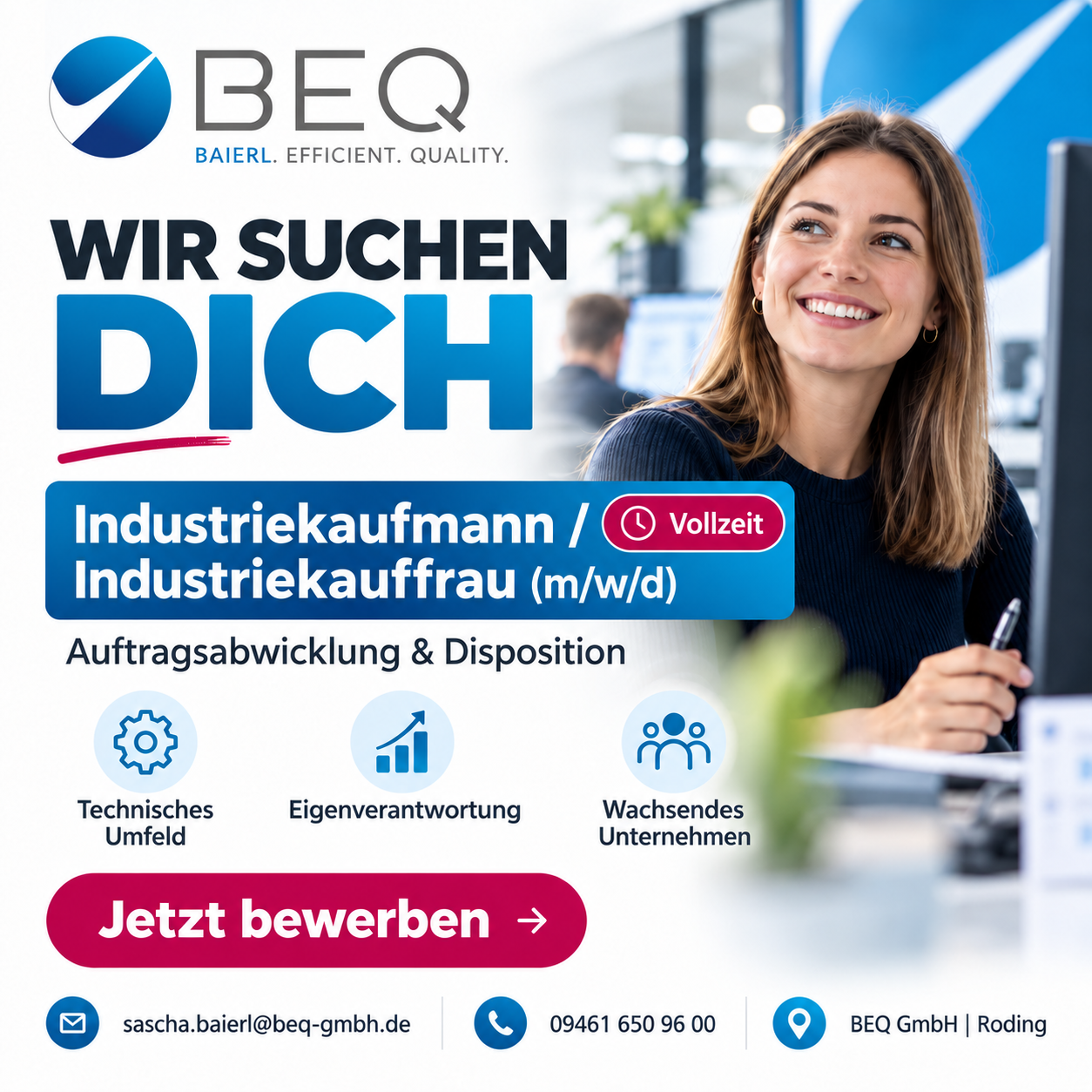 Industriekaufmann / Industriekauffrau (m/w/d) Vollzeit